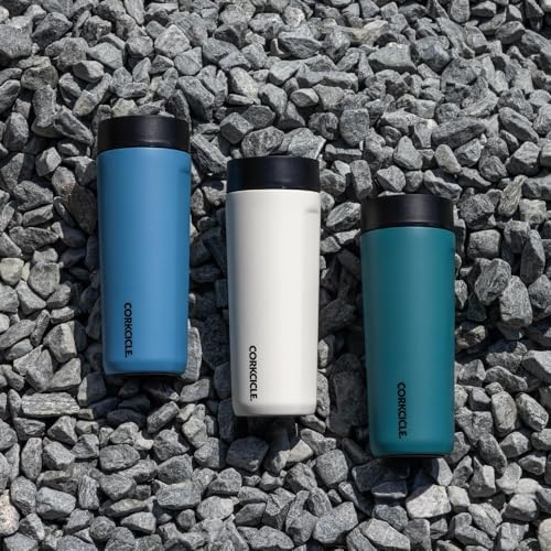 Corkcicle Commuter Cup Travel Mug Insulated Coffee Mug with Lid 17 oz Dragonfly J36810