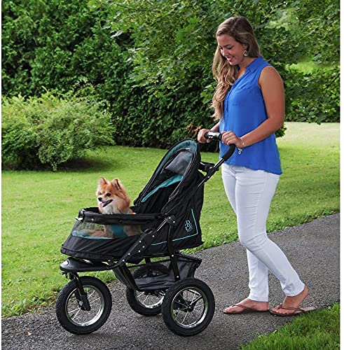 Pet Gear No-Zip NV Pet Stroller for Cats/Dogs, Zipperless Entry, One-Hand Fold X411956