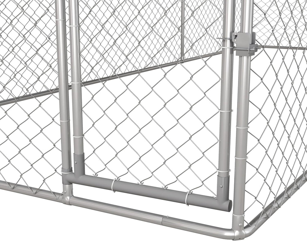 PawHut Large Dog Kennel Outdoor Heavy Duty Cage with Waterproof Cover K2938