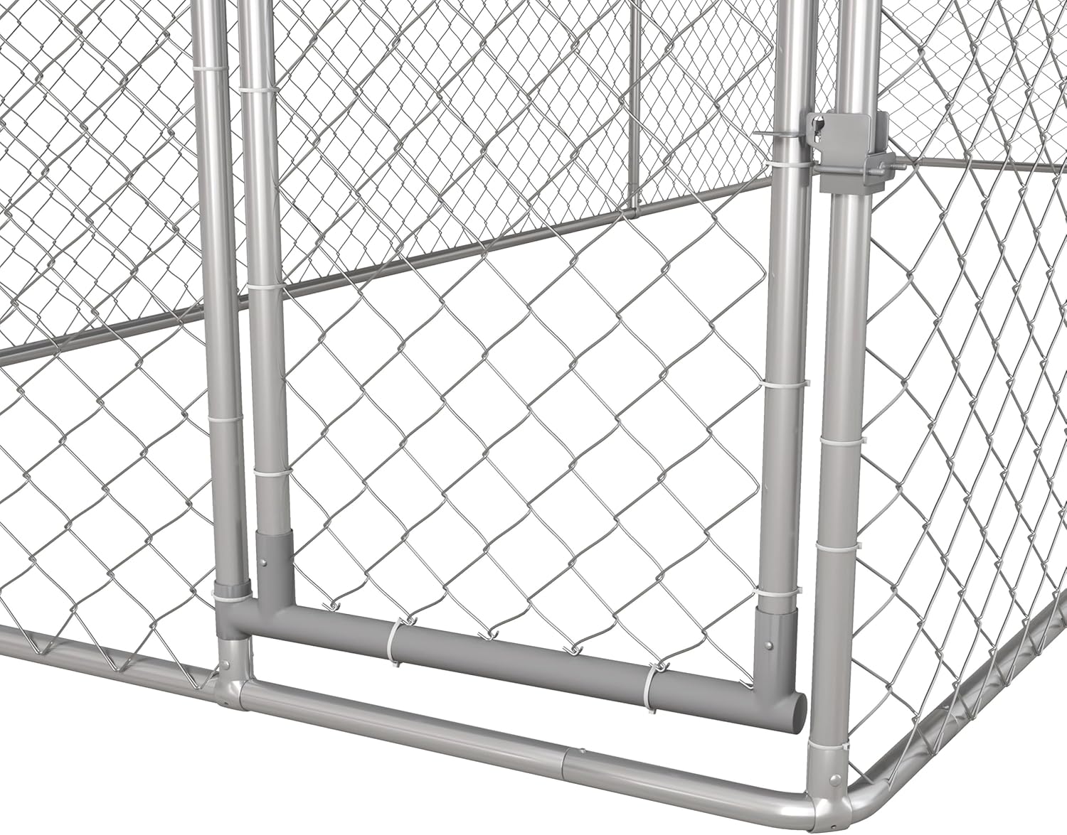 PawHut Large Dog Kennel Outdoor Heavy Duty Cage with Waterproof Cover K2938