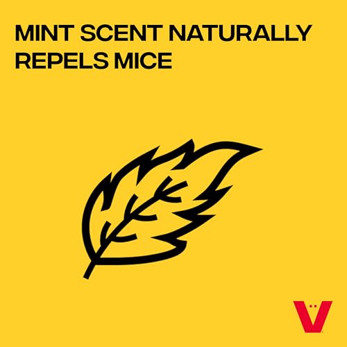 Victor M805-2SR Scent-Away Natural Rodent Repeller Peppermint Sachets, 2 Pack Q320584