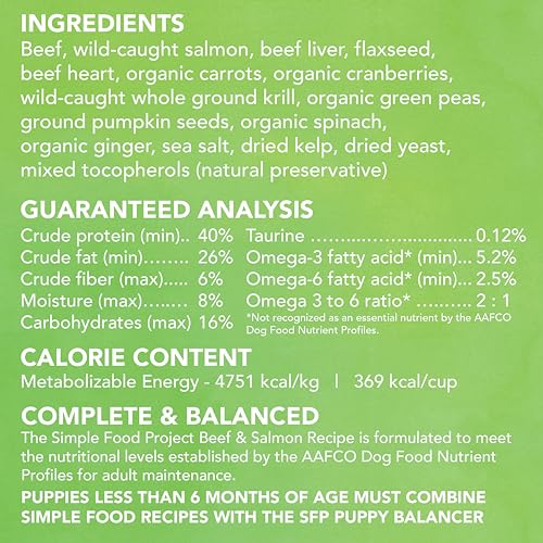 Simple Food Project Freeze Dried Raw Dog Food Topper 16 Organic Human Grade Ingredients 3 Pack A546930