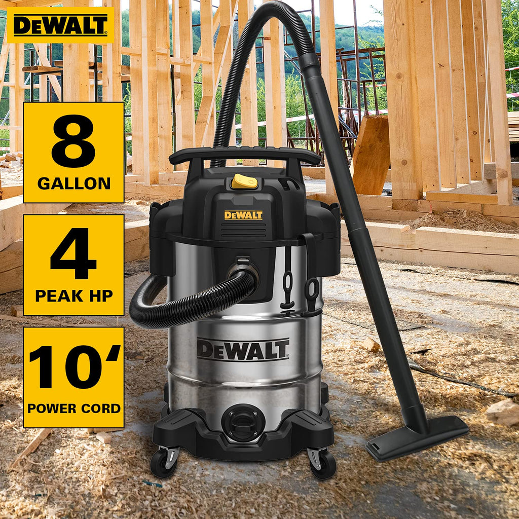 DeWalt Wet/Dry Vacuum 8 Gallon with Accessories Q34349