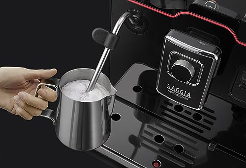 Gaggia Accademia Luxury Italian Fully Automatic Espresso Machine, Brushed Stainless G741