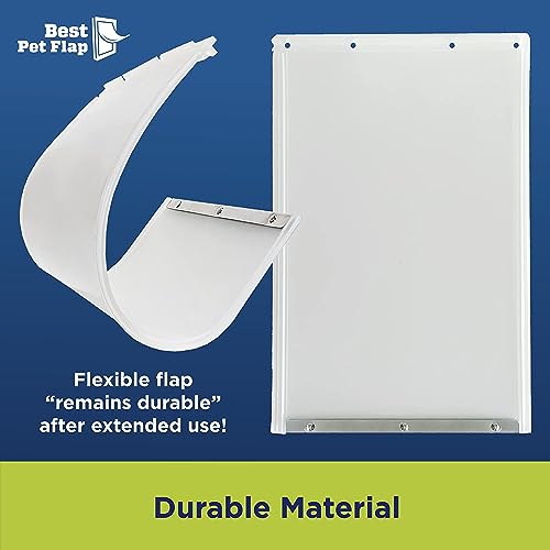 XL Replacement Dog Door Flap Compatible with Ideal Pet Products Designer Series 10.5" x 15" S84883