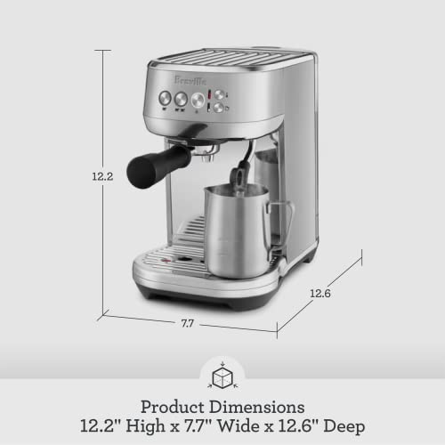 Breville Bambino Plus Espresso Machine BES500BSS, Brushed Stainless Steel D96702