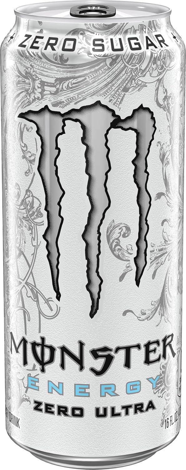 Monster Energy Zero Ultra, 16 Fl Oz, 12 Pack A9304