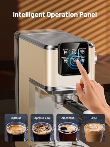 20Bar Espresso Machine with Milk Frother & Touch Screen Y43703