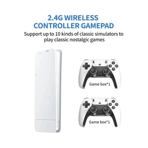 Retro Gaming Console Pro 4K with 20,000+ Games and Dual Wireless Controllers T2182