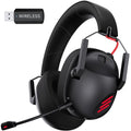 Wireless Gaming Headset with Noise Canceling Mic for PS5, PS4, PC, Switch - Black P129