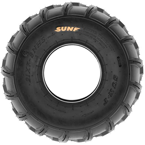 SunF A003 Off-Road Tire 19x7-8 6PR Directional Tread (Pair of 2) E7037