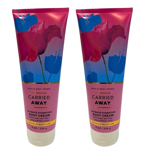 Bath & Body Works Ultra Shea Body Cream, 8oz Each, Pack of 2 (Lavender Vanilla)
