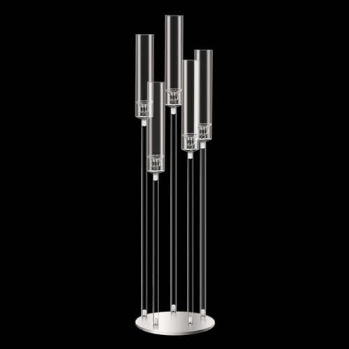 Black Candelabra Centerpieces for Wedding Table Decor 35in E5601