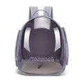 Cat Bubble Backpack, Clear Cat Carriers for Large Cats 20 Lbs, Airline Approved Pet Carrying Bag for Cats Dogs Kittys Puppies, Cat Travel Accessories for Hiking Camping Outdoor(greygrey)