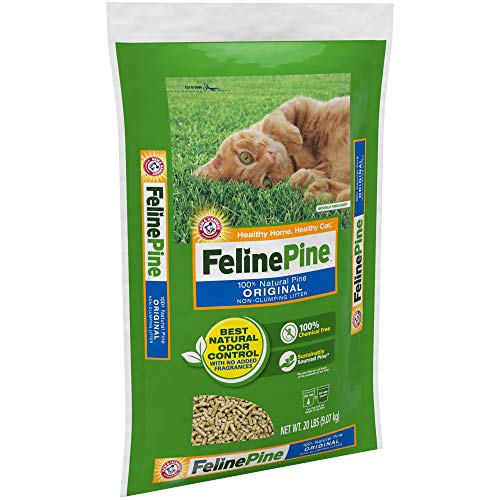 Feline Pine Original 100% Natural Cat Litter, 20Lb F3463