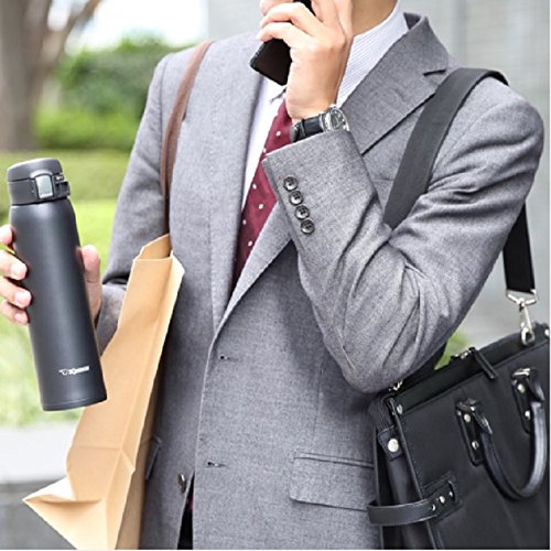 Zojirushi SM-SA60BA Stainless Steel Vacuum Insulated Mug, 20 oz, Black M947