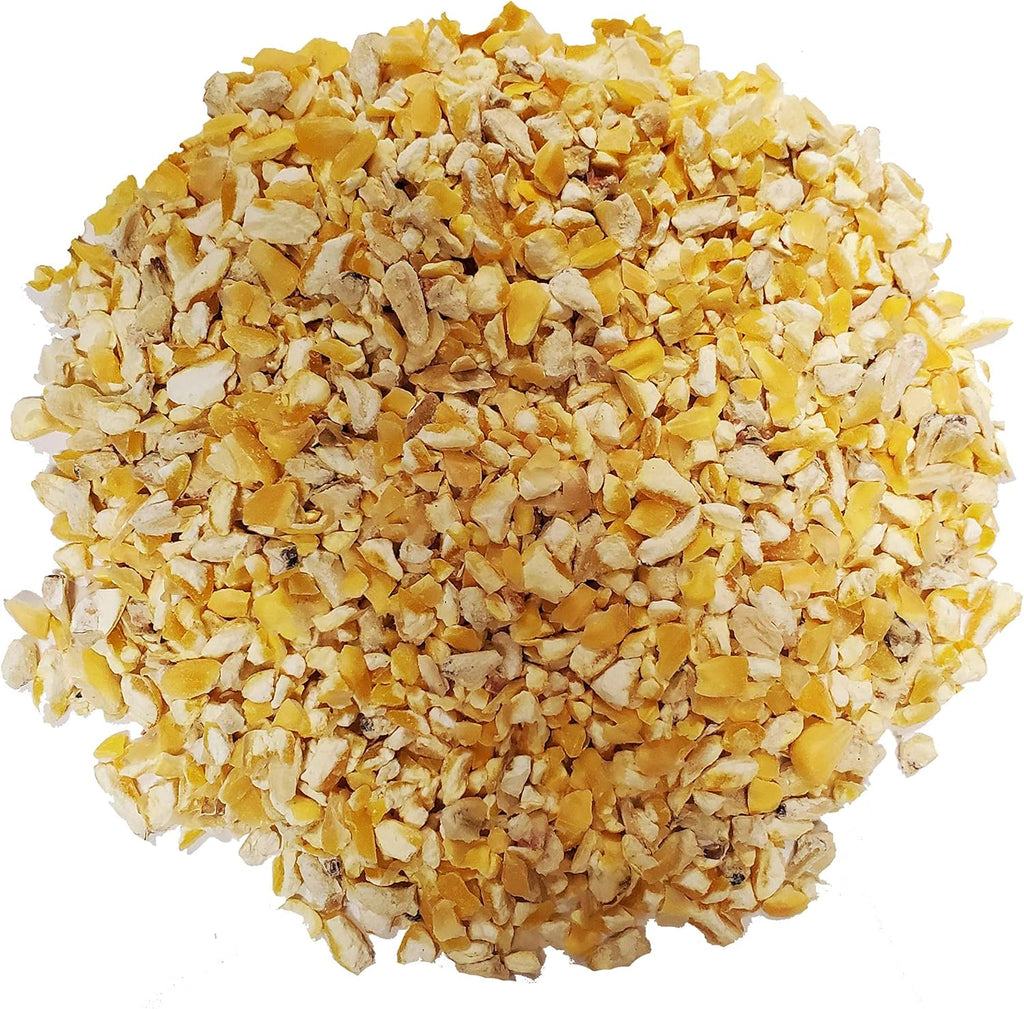 Backyard Seeds Non GMO Cracked Corn for Chickens, Squirrels and Deer, 10 lbs F349