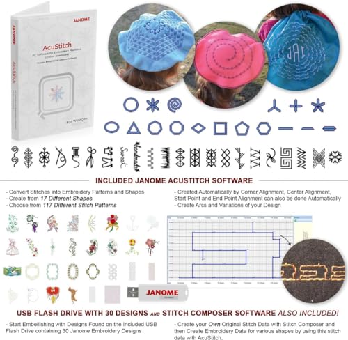 Janome Memory Craft 500E Embroidery Machine L9579