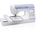 Brother PE800 Embroidery Machine, 138 Built-in Designs, 5" x 7" Hoop Area, Large 3.2" LCD Touchscreen, USB Port, 11 Font Styles