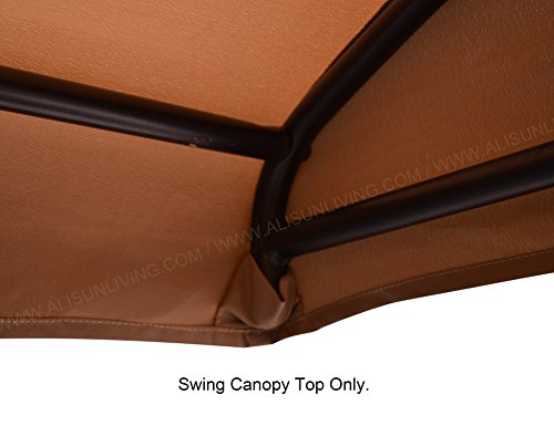 ALISUN Replacement Canopy Top for GT Porch Swing GCS00229C Z63976