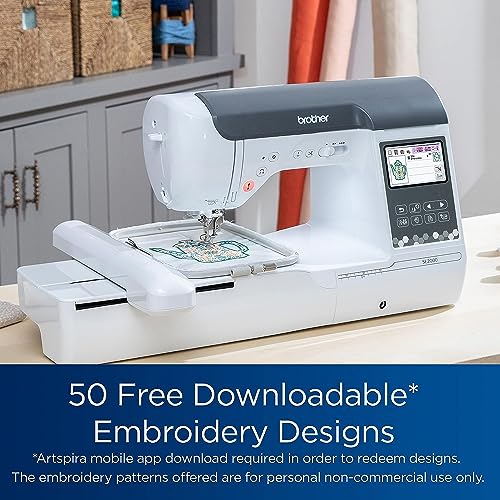 Brother SE2000 Computerized Sewing and Embroidery Machine M825