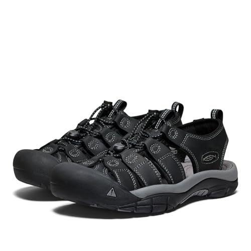 KEEN Men's Newport Closed Toe Leather Water Sandals A16985
