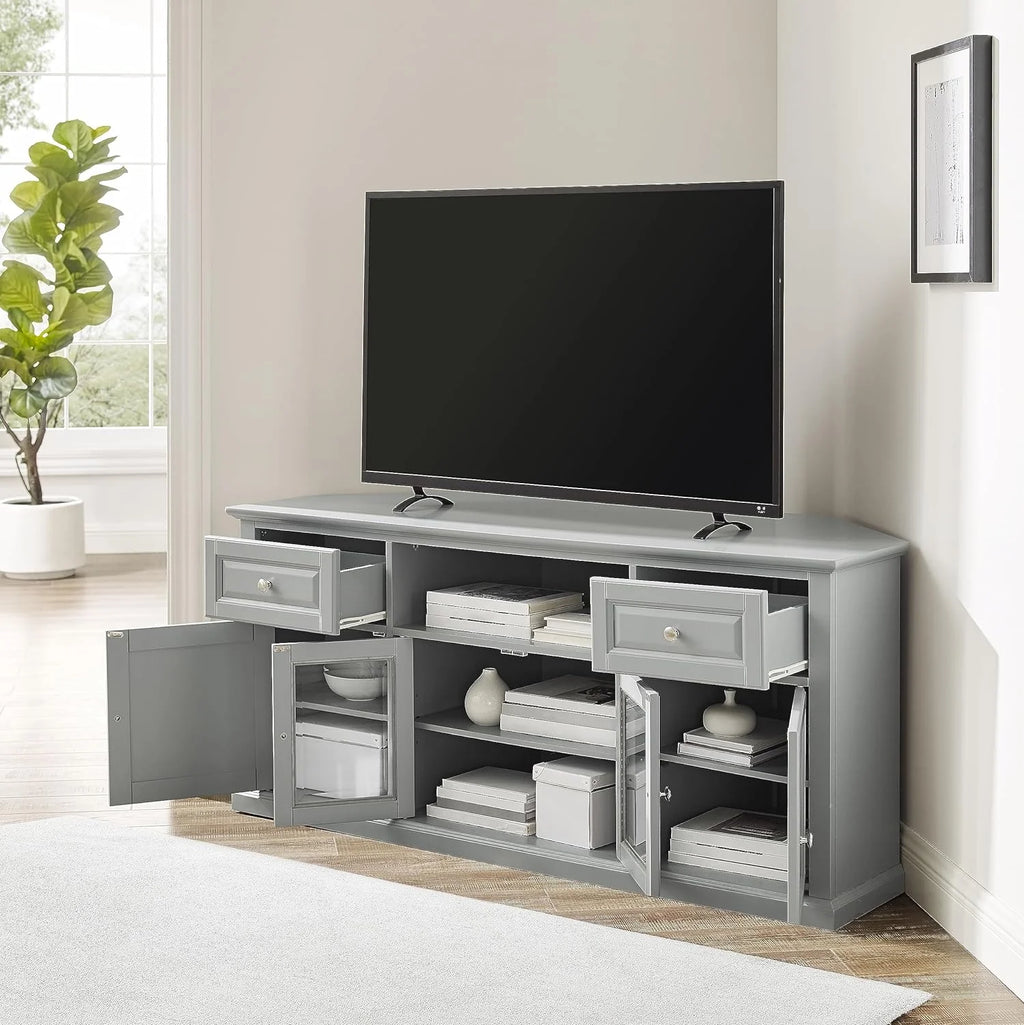 Corner TV Stand Gray G177