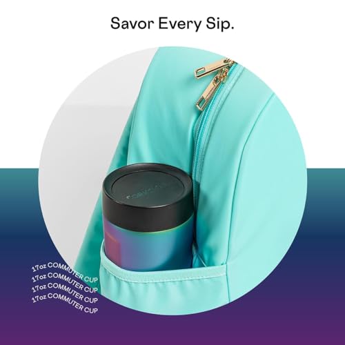 Corkcicle Commuter Cup Travel Mug Insulated Coffee Mug with Lid 17 oz Dragonfly J36810