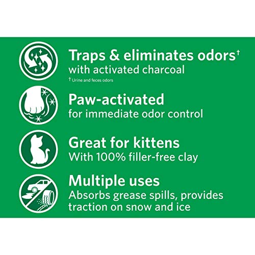 Fresh Step Non-Clumping Cat Litter with Febreze Freshness, Scented, 14 lbs A342803