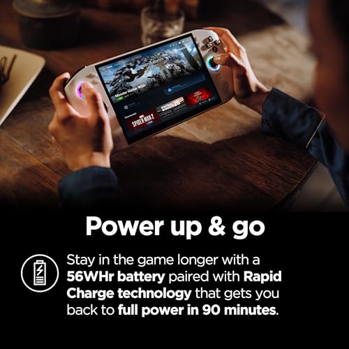 Lenovo Legion Go S 2025 Mobile Gaming Console, AMD Ryzen Z2 Go, 8" 120Hz Display, 512GB, Glacier White H896767