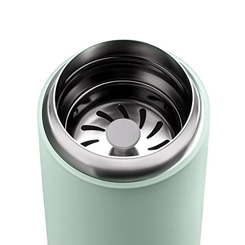 Fellow Carter Move Travel Mug 16 oz, Vacuum-Insulated Stainless Steel, Matte Black D615