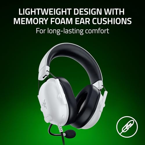 Razer BlackShark V2 X Gaming Headset 7.1 Surround Sound for PC, PS4, PS5, Switch F1650