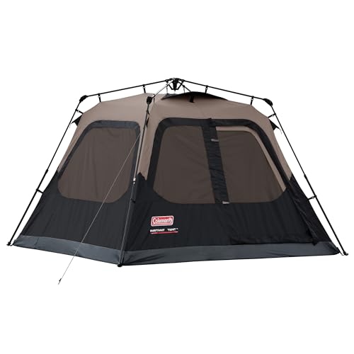 Coleman Instant Tent with 1-Minute Setup, 4/6/8/10 Person, Carry Bag H1828