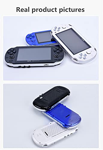 CZT Handheld Game Console 4.3 inch Double Joystick 8GB Retro Video Game Player (Black) S185938