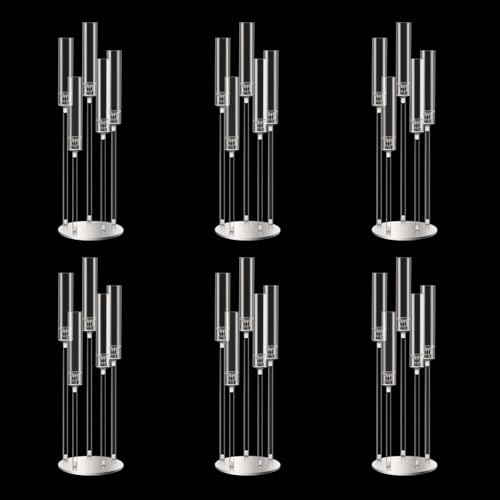 Black Candelabra Centerpieces for Wedding Table Decor 35in E5601