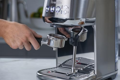 Breville Bambino Plus Espresso Machine BES500BSS, Brushed Stainless Steel D96702