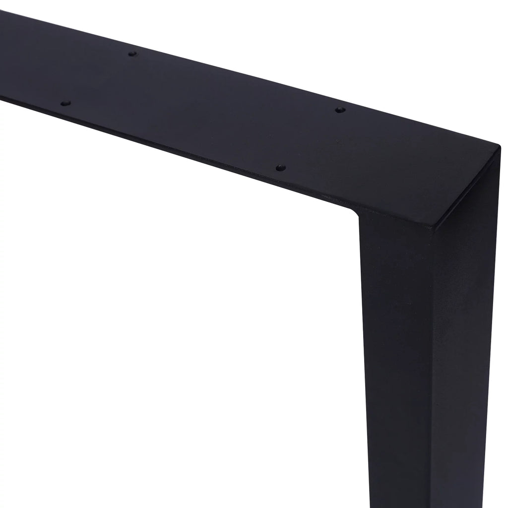 Metal Table Legs 28" Heavy Duty Steel, Set of 2 D919