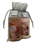 Bath & Body Works Warm Vanilla Sugar Gift Set Bundle of 2 Items: Shower Gel and Body Lotion