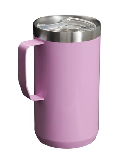Stanley Stay-Hot Camp Mug 24 oz Insulated Stainless Steel with Press Fit Lid H517013