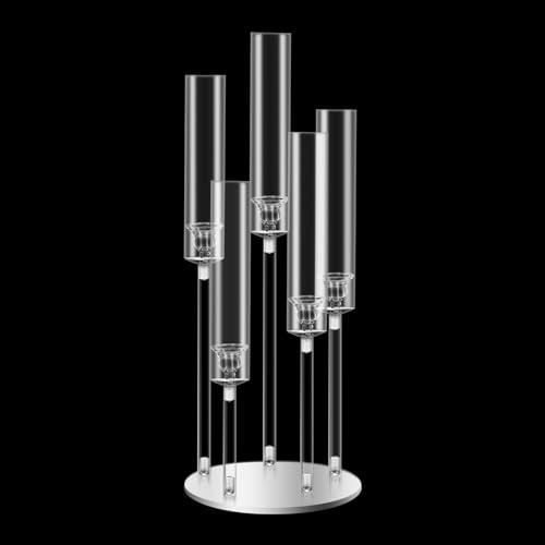 Black Candelabra Centerpieces for Wedding Table Decor 35in E5601