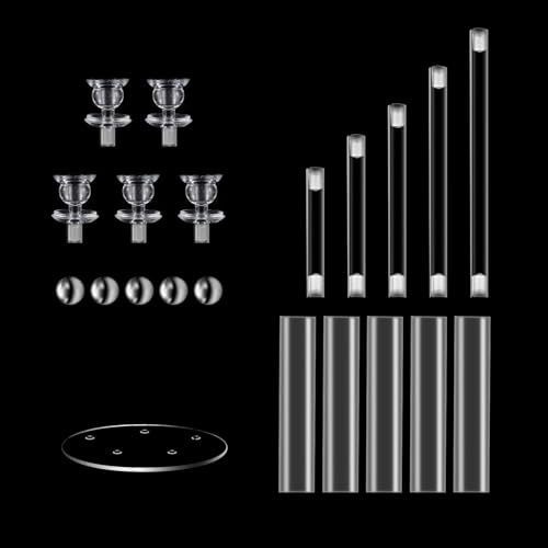Black Candelabra Centerpieces for Wedding Table Decor 35in E5601