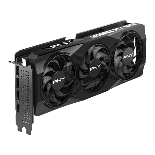 PNY NVIDIA GeForce RTX 5070 12GB ARGB Overclocked Triple Fan Graphics Card Q98989