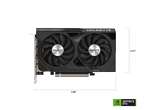 GIGABYTE GeForce RTX 5060 Gaming OC 8G Graphics Card, 8GB GDDR7, WINDFORCE Cooling M838