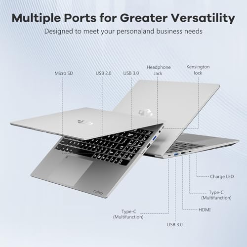 NIMO 15.6" FHD Gaming Laptop, AMD Ryzen 5, 32GB RAM 1TB SSD B421