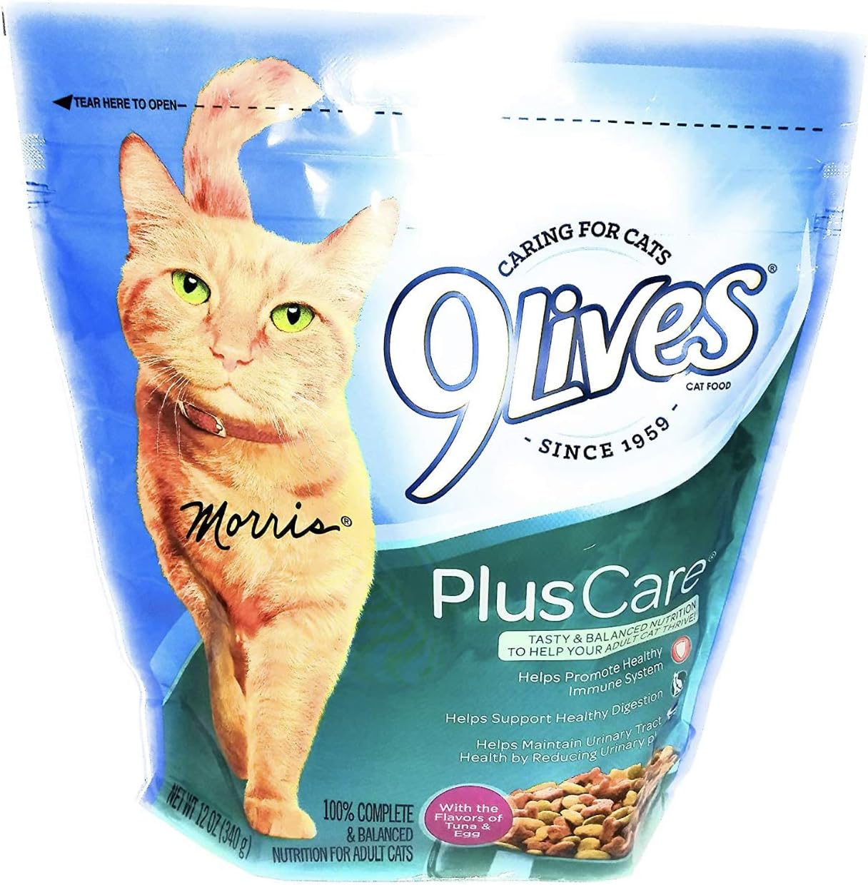 9Lives Cat Plus Care Dry Food 12oz M7433