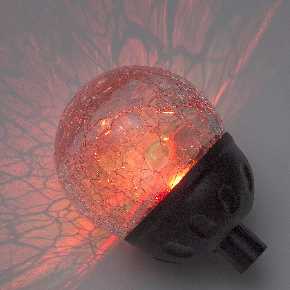 Bits and Pieces Replacement Solar Glass Ball for Multi-Color Tulip Wind Spinner F6987