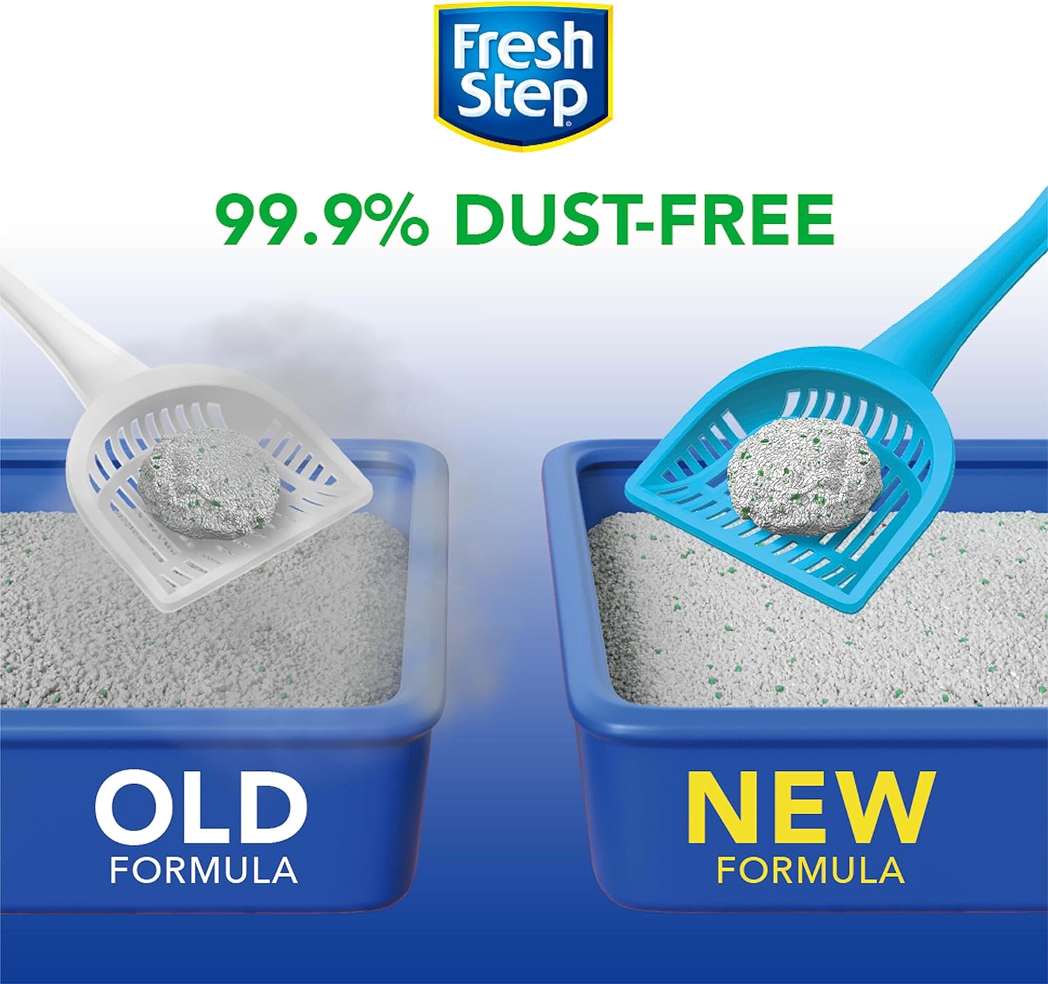 Fresh Step Clumping Cat Litter with Febreze Gain Scent, 25 lbs F867