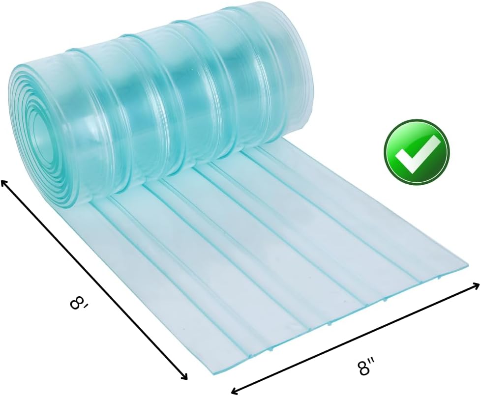 Dog Door Replacement Vinyl Flaps with Hardware for Pet Doors, Dog Houses, Kennels K610379