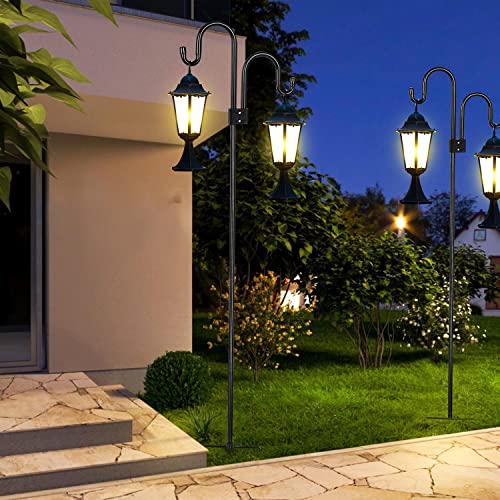 92 Inch Heavy Duty Shepherd Hook for Bird Feeder, Outdoor R64000