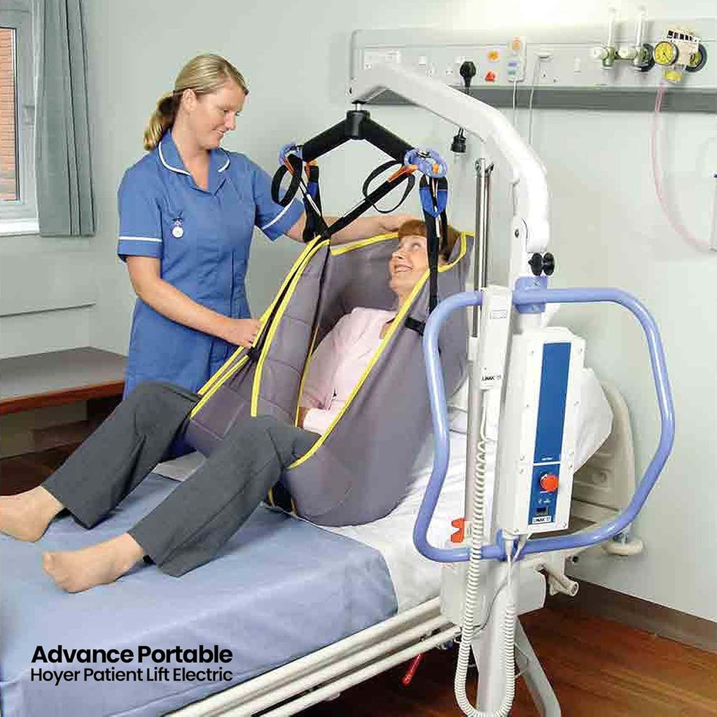 Joerns Hoyer Advance Portable Patient Lift, Electric, 340 Lbs Capacity B2203